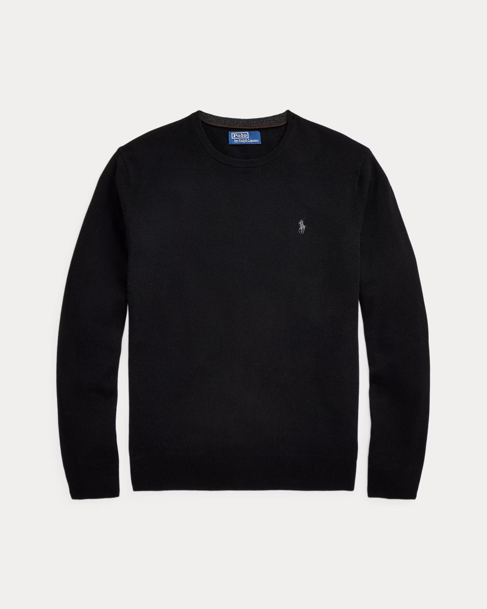 Jersey de lana con cuello redondo