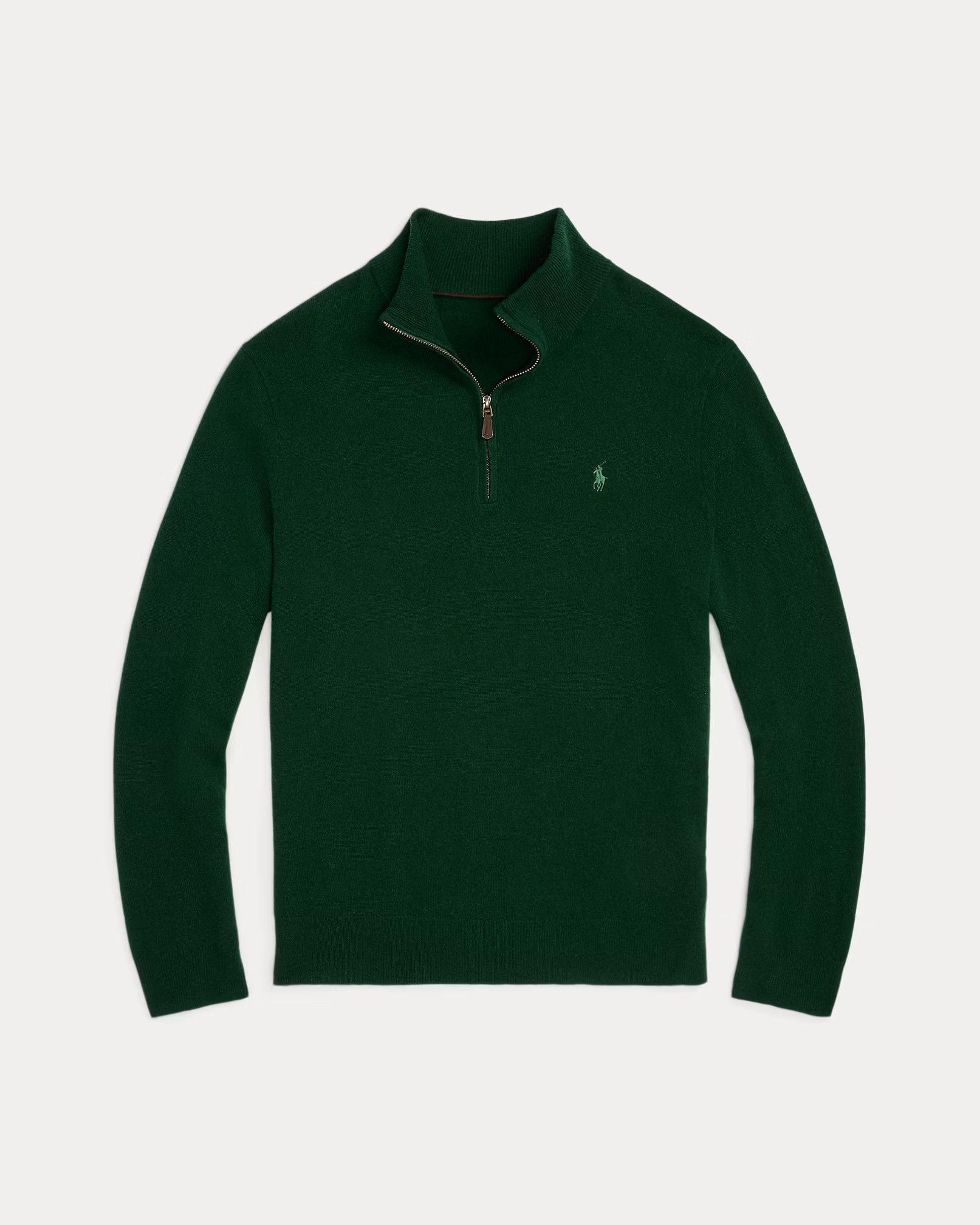 Jersey de lana con cremallera